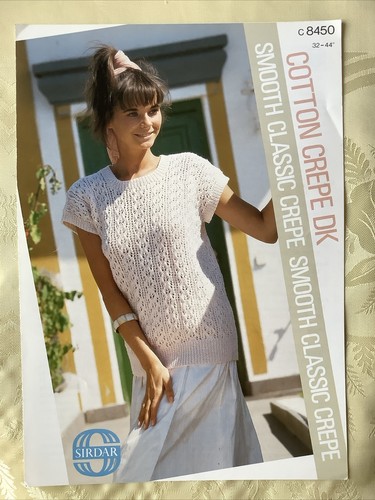 Sirdar knitting pattern 8450