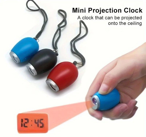 Mini projection alarm clock - projection,