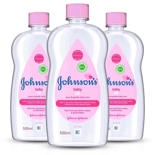 Johnsons baby oil - oil, 500ml