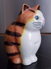 QUAIL POTTERY CAT ''TIM''
