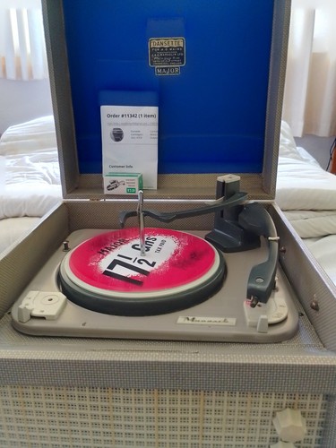 Vintage dansette major record - vintage,