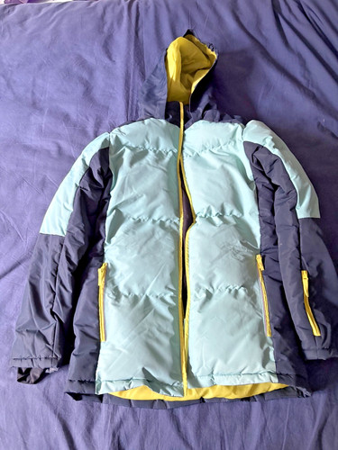 Crane coat ski jacket blue - coat,