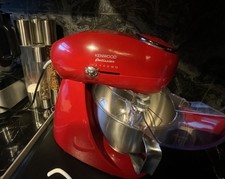 Kenwood MX270 Patissier Food Mixer 400w In Red Works Perfect 