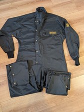 Belstaff Concorde Waterproof Overalls / Boiler Suit Mens Large Dry suit Winter