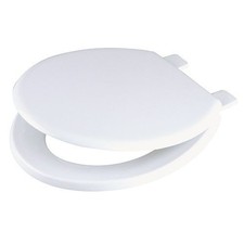 Emerald White Universal Toilet Seat Standard Close for Static Caravan Oval WC