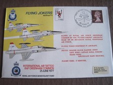1977 Flown cover by Northrop F5 on an aerobatic flight ...17e