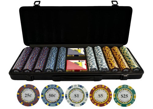 Poker chip set - poker, piece