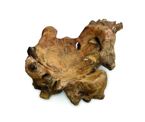 Gamal rustic wooden - bowl, low