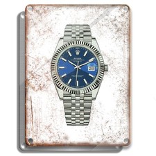 Metal sign rolex oyster - metal,