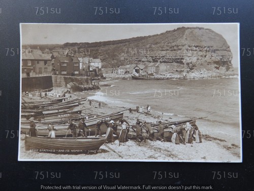 Fishing fleet staithes and - fishing,