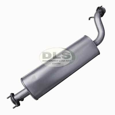Exhaust middle silencer box - exhaust,