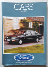 Ford Range Brochure 1983 - XR2