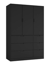 RIGA Wooden 3 Door 6 Drawer