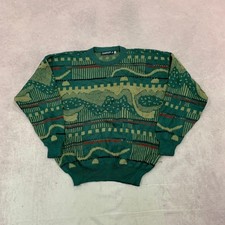 Vintage abstract knitted