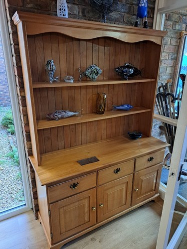 Hand built welsh dresser - hand,