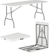 6ft folding table portable - folding,