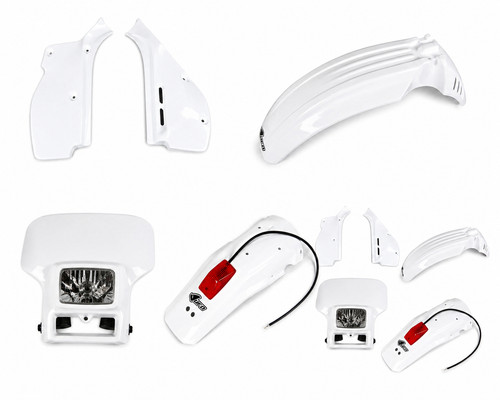 Ufo plast white fairing - white,
