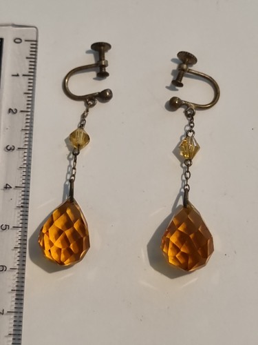 Vintage earrings screw - earrings, backs