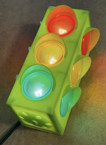 Vintage plug traffic light - vintage,