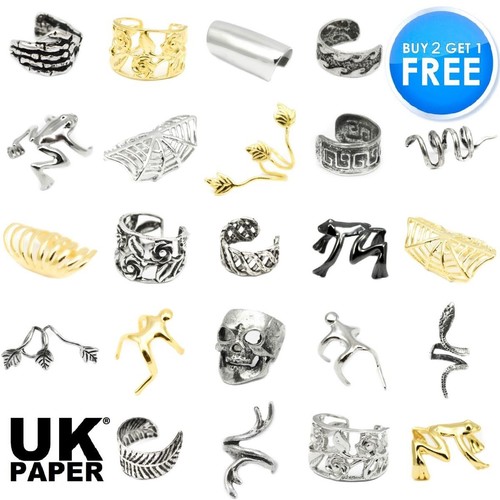 Ear cuff clip - ear, on