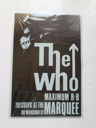 The who marquee - metal, sign