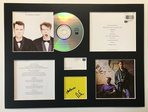 Pet shop boys signed - boys,