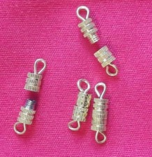 Screw Barrel Clasp Golden
