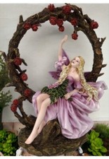 Enchanted Rose Fairy Figurine