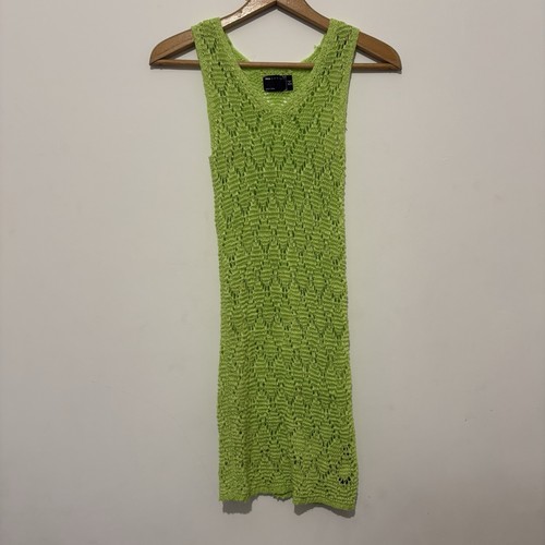 Asos design lime green crochet - lime,