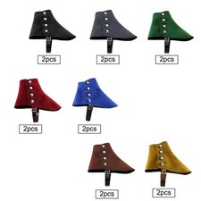 Medieval Pirate Boot Covers Adjustable Men Gift Retro Style Dress up Adults