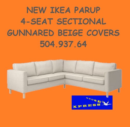 Ikea parup seat sectional - parup, 4-seat