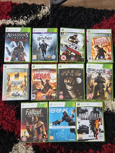 Xbox 360 game bundle 11x - xbox,