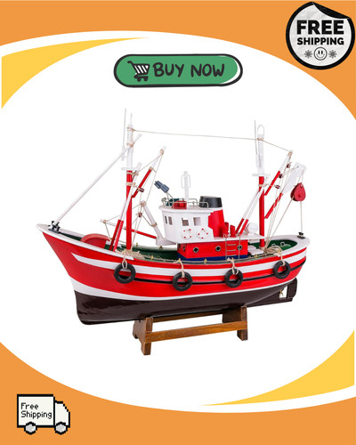 Wooden fishing boat - boat, ship