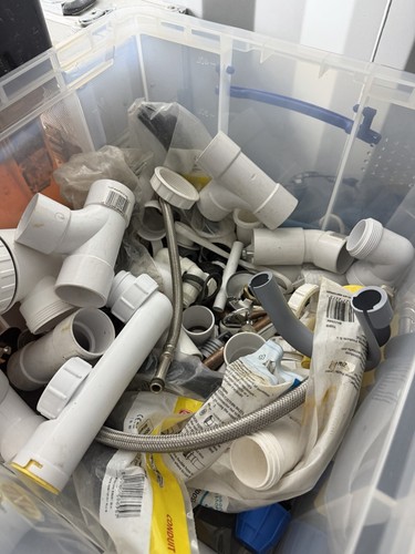 Plumbing fittings job lot - plumbing,