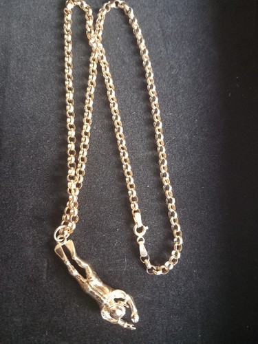 Vintage 9ct yellow gold heavy - vintage,