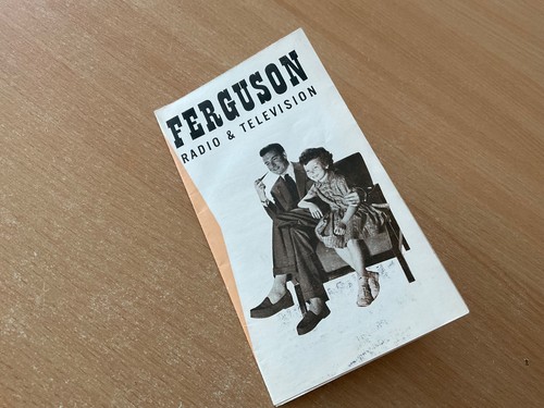 1950 ferguson radio - 1950’s,