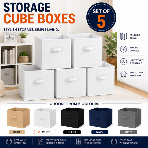 Storage cubes set 5 - cubes,