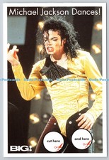 D307040 BIG Michael Jackson Dances Retna Postcard