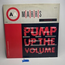 Marrs - Pump Up The Volume - Original 1987 12” Vinyl Single - Excellent Plus