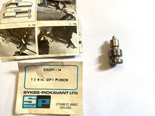 Sykes pickavant 230 Double lap flaring tool op1 1/4" convex Vintage 230P1-14