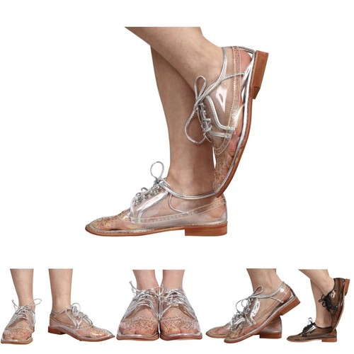 Womens smart low heel - low, flat
