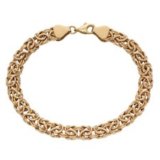 Gold Bracelet GB507 Byzantine