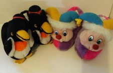 Plush novelty slippers - 3d,