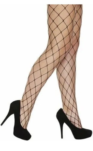 Black large hole fishnet - hole,