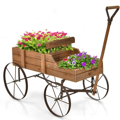 Garden plant planter wooden - garden,
