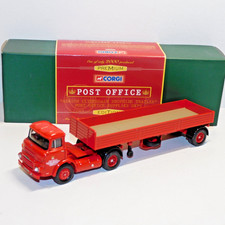 CORGI ALBION CLYDESDALE DROPSIDE TRAILER POST OFFICE SUPPLIES 1/50 23802