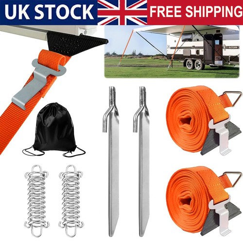 Awning storm band straps tie - band,