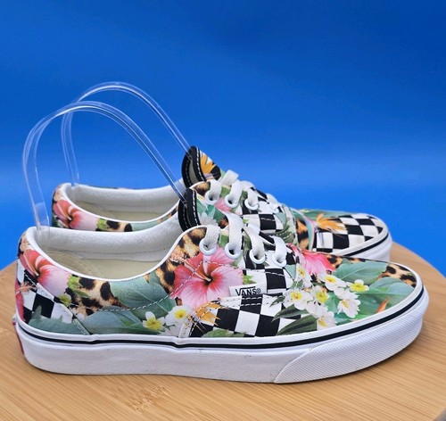 Vans era tropical animal check - animal,