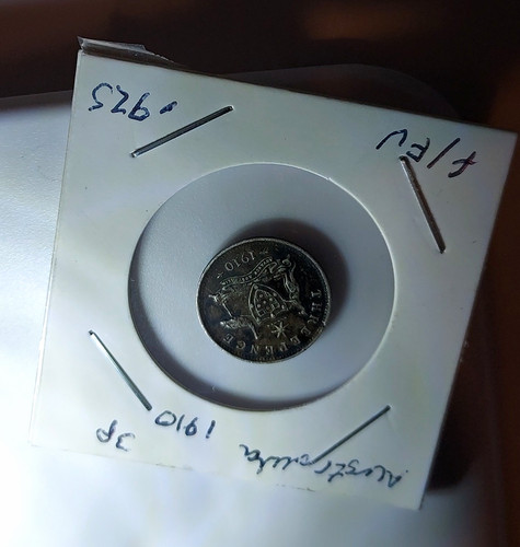 1910 australia silver - 1910,