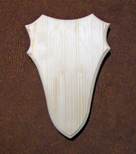Wood wooden shield plain - wood,